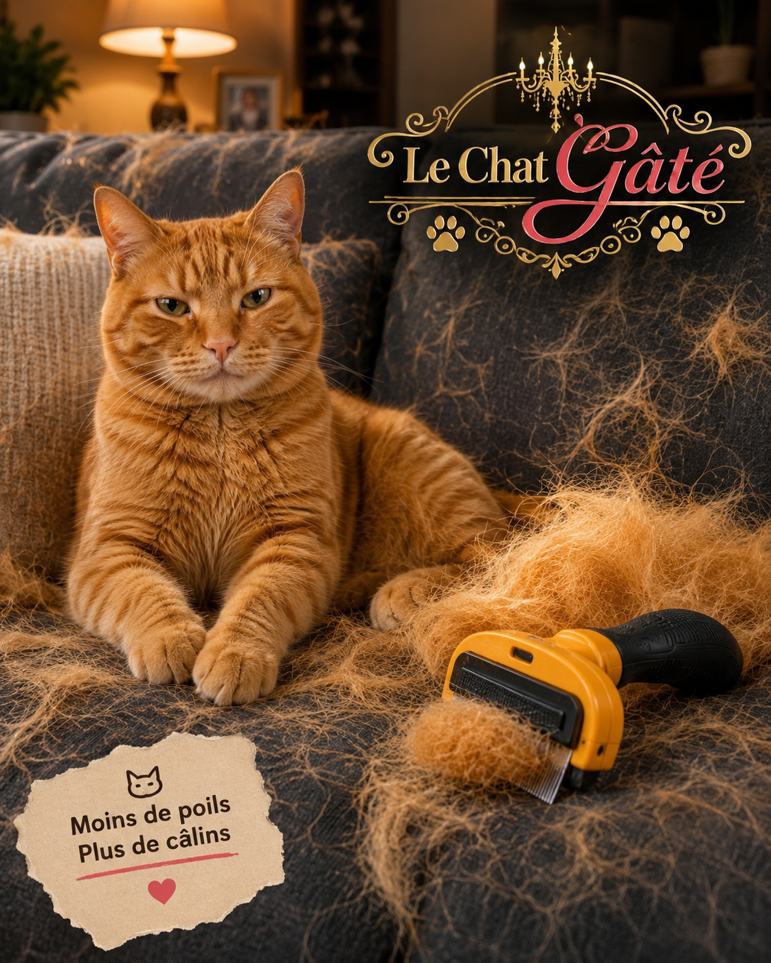 Les dégâts des chats gâtés