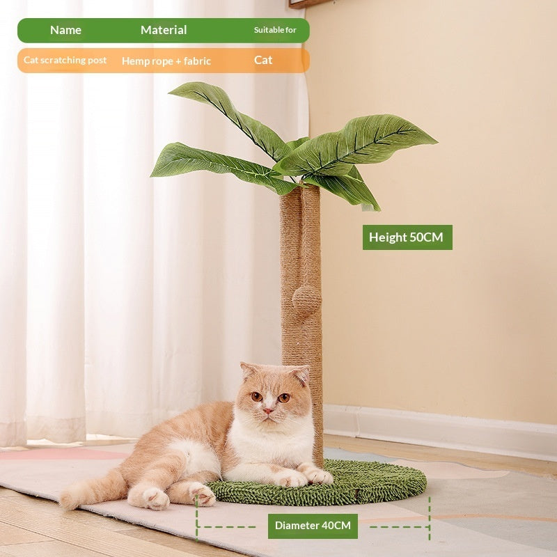 Arbre à Chat Griffoir en Forme de Cocotier