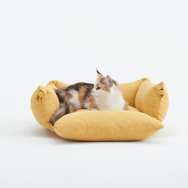 Canapé, nid douillet extensible pour chats et chiens