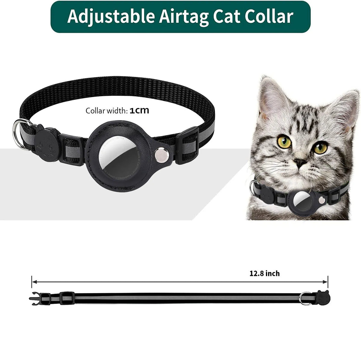 Collier porte-AirTag ( AirTag non inclus)